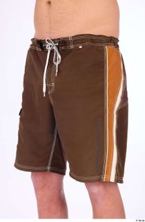 Dash brown shorts with cargo pocket casual dressed thigh 0002.jpg